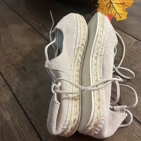 STEVE MADDEN Errin tan suede spadrille size 10B - Picture 4 of 7